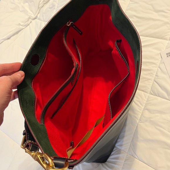 Florentine Dooney & Bourke Extra Large Courtney SAC - Navy - EUC! - Picture 3 of 6